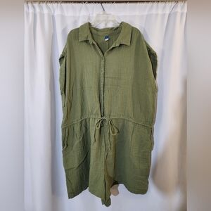 Old Navy Sage Green Women's Jumper Size 3X #summer jumper #fun #casual